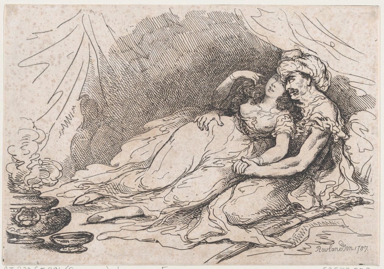 Kærlighed i Østen af Thomas Rowlandson