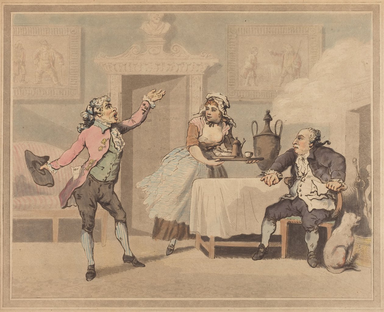 Leder og talerør af Thomas Rowlandson