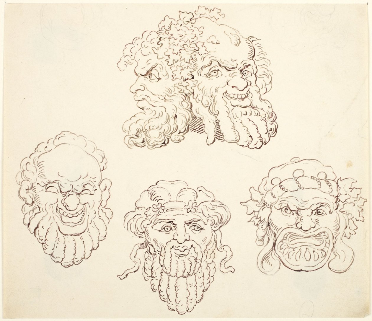 Masker af Thomas Rowlandson
