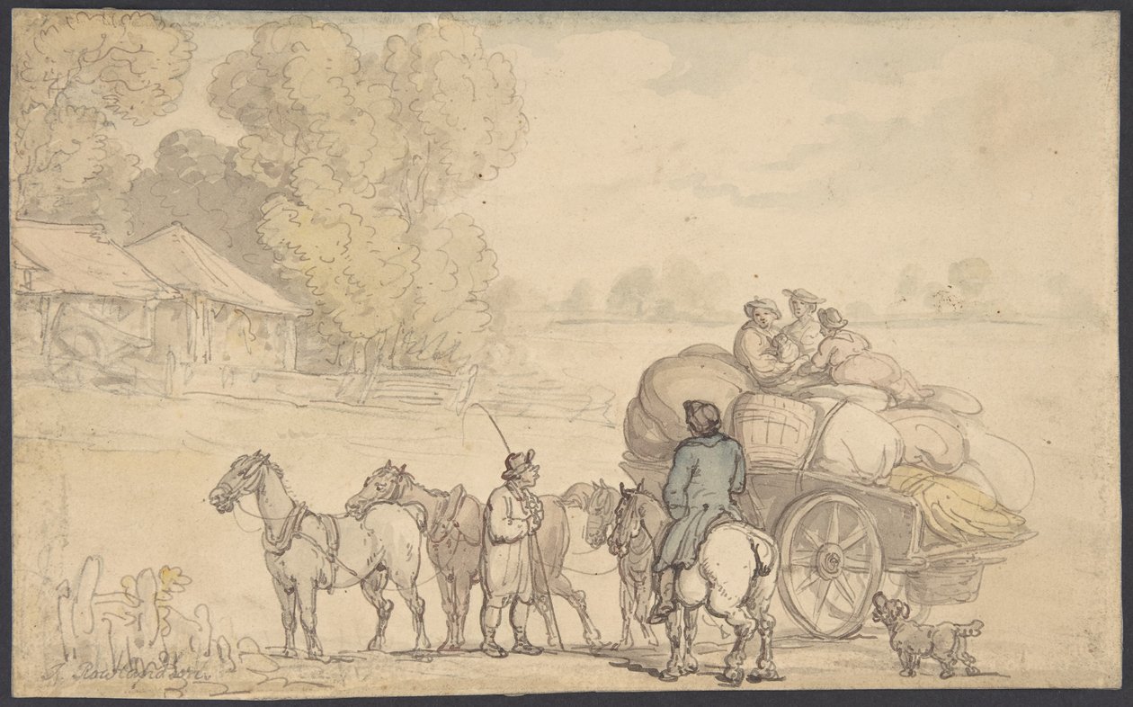Migranter af Thomas Rowlandson