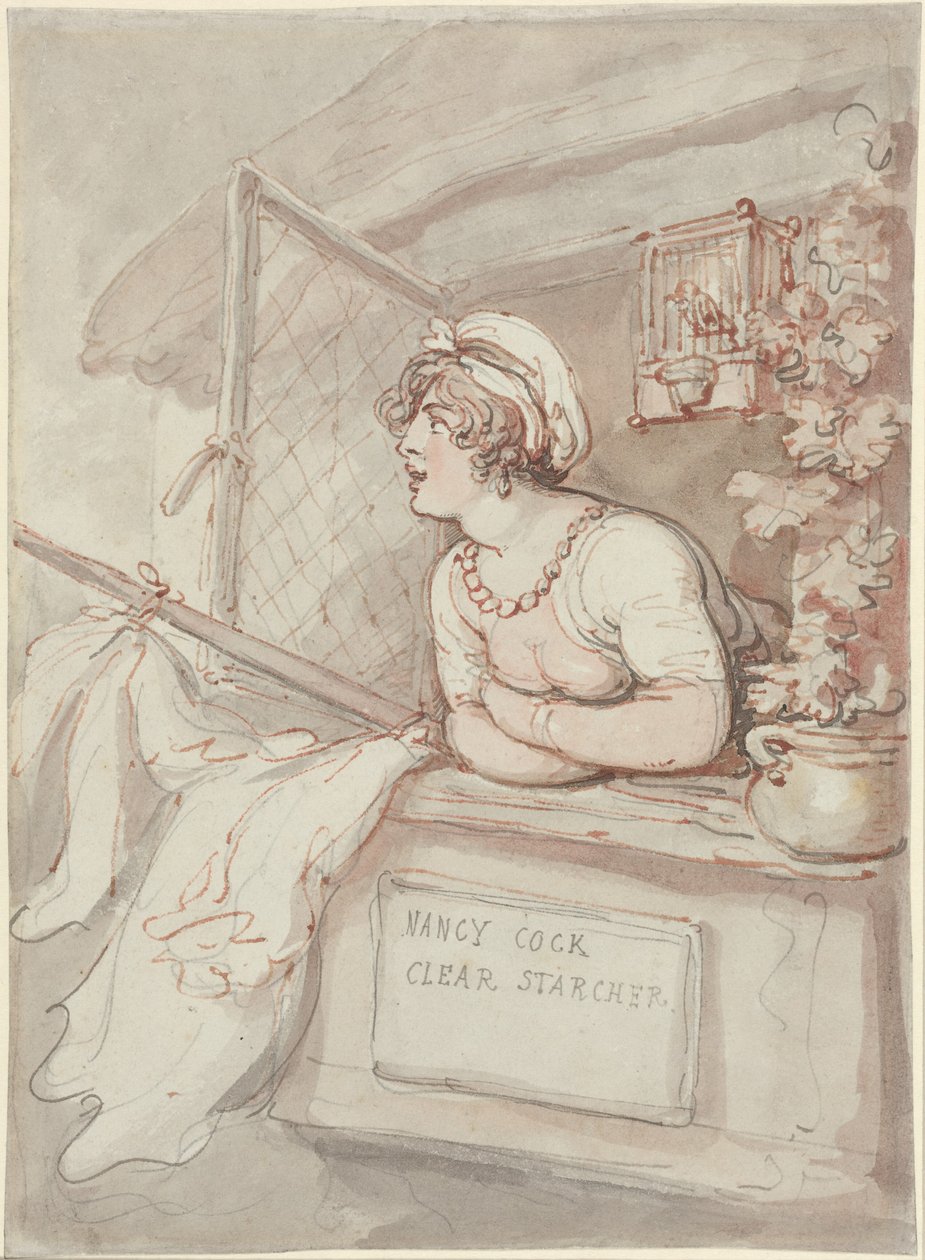 Nancy Cock – Clear Starcher af Thomas Rowlandson
