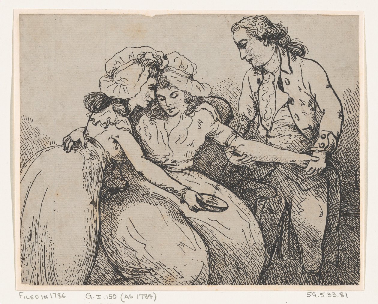 At åbne en vene af Thomas Rowlandson