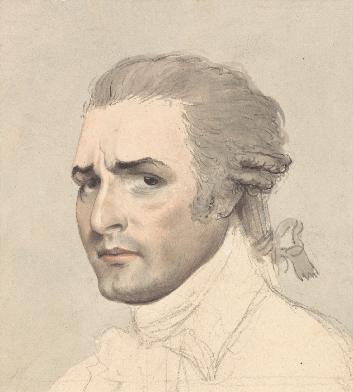 Portrætstudie af John Philip Kemble af Thomas Rowlandson