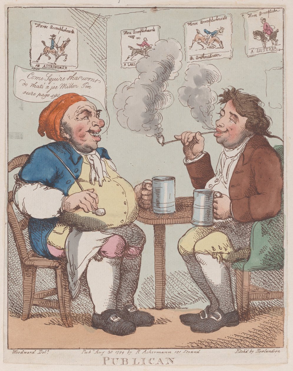 Publican, 30. august 1799., 30. august 1799. af Thomas Rowlandson