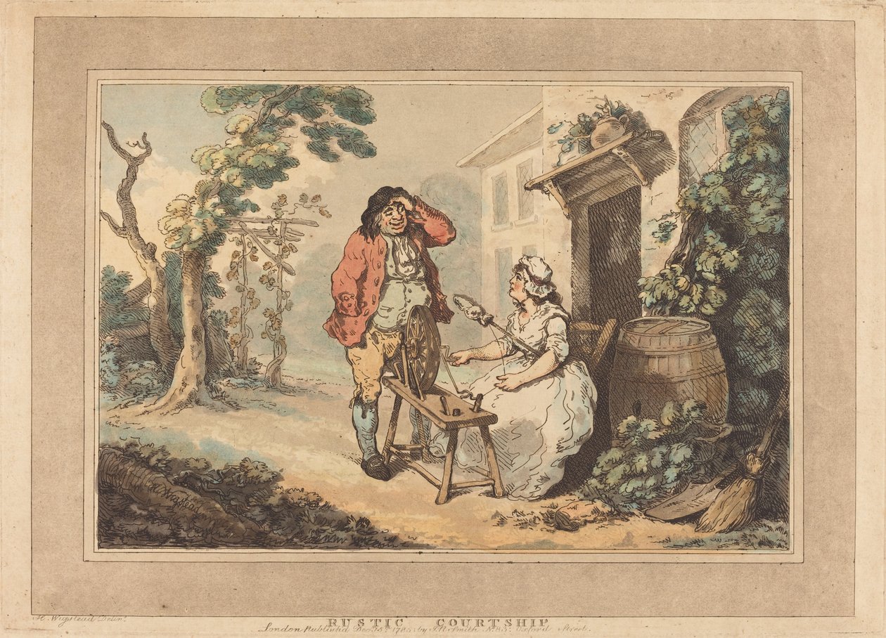 Rustik frieri af Thomas Rowlandson