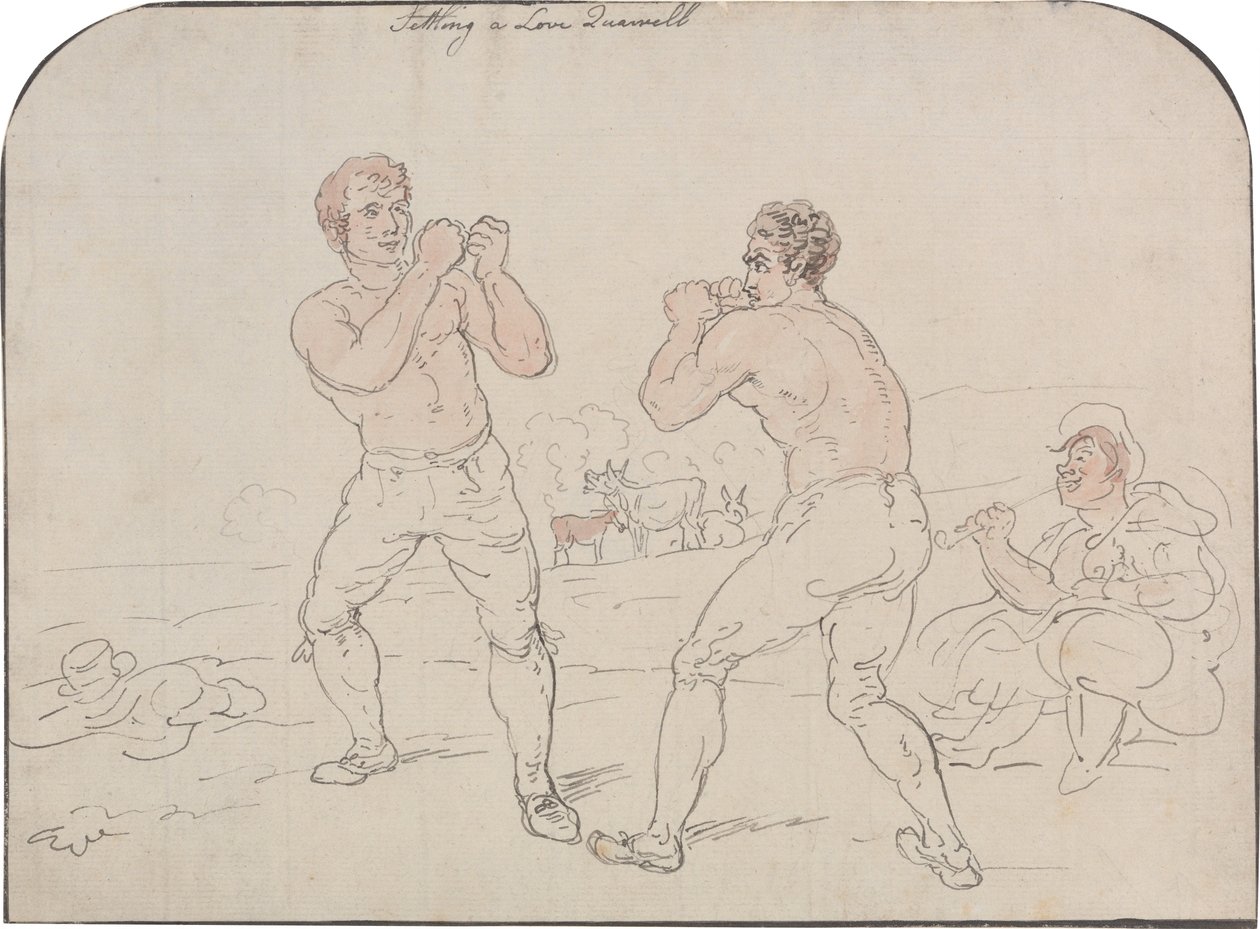 At bilægge et kærlighedsskænderi af Thomas Rowlandson