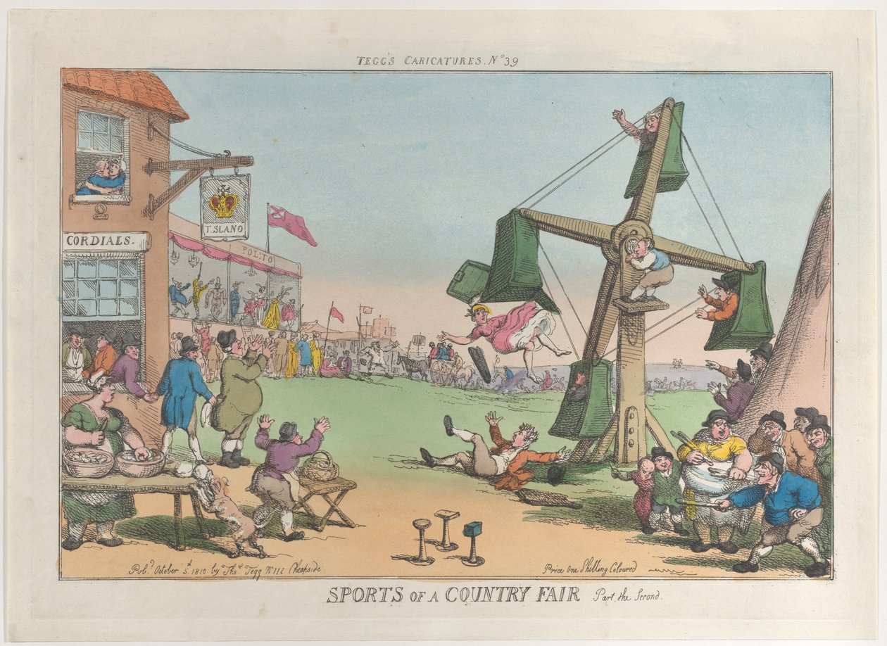 Sports of a Country Fair, Part the Second, 5. oktober 1810., 5. oktober 1810. af Thomas Rowlandson