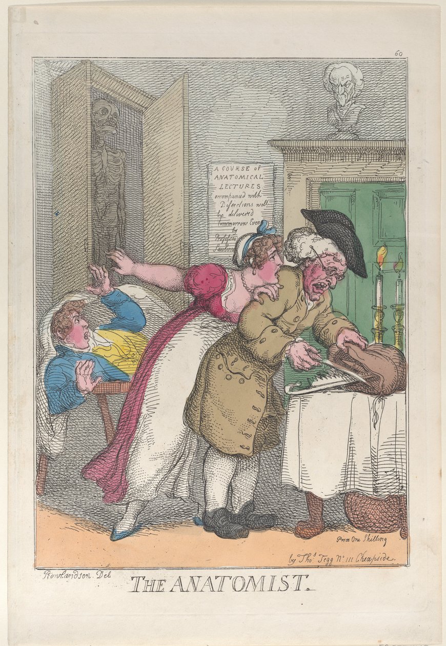 Anatomisten, 12. marts 1811., 12. marts 1811. af Thomas Rowlandson