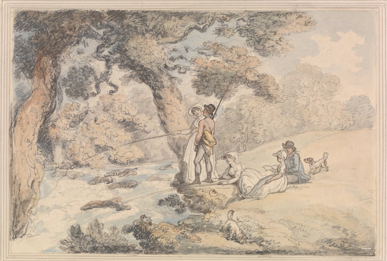 Fiskegruppen af Thomas Rowlandson
