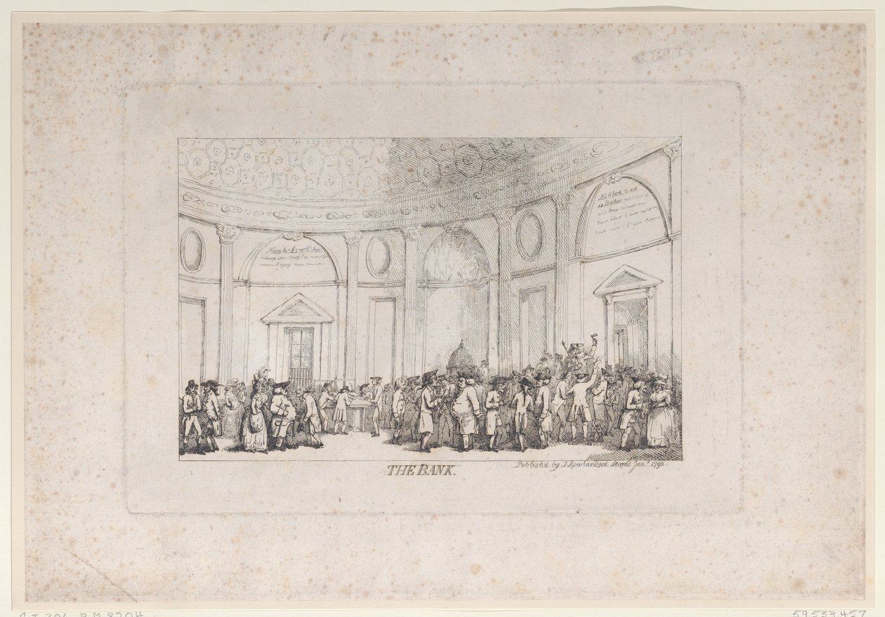 Banken af Thomas Rowlandson