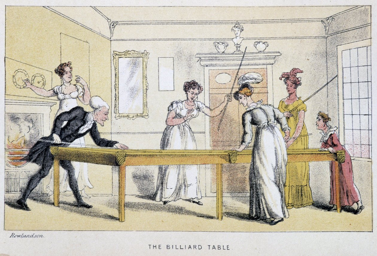 Billard-bordet i "Doctor Syntax