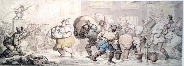 Ilden (akvarel) af Thomas Rowlandson