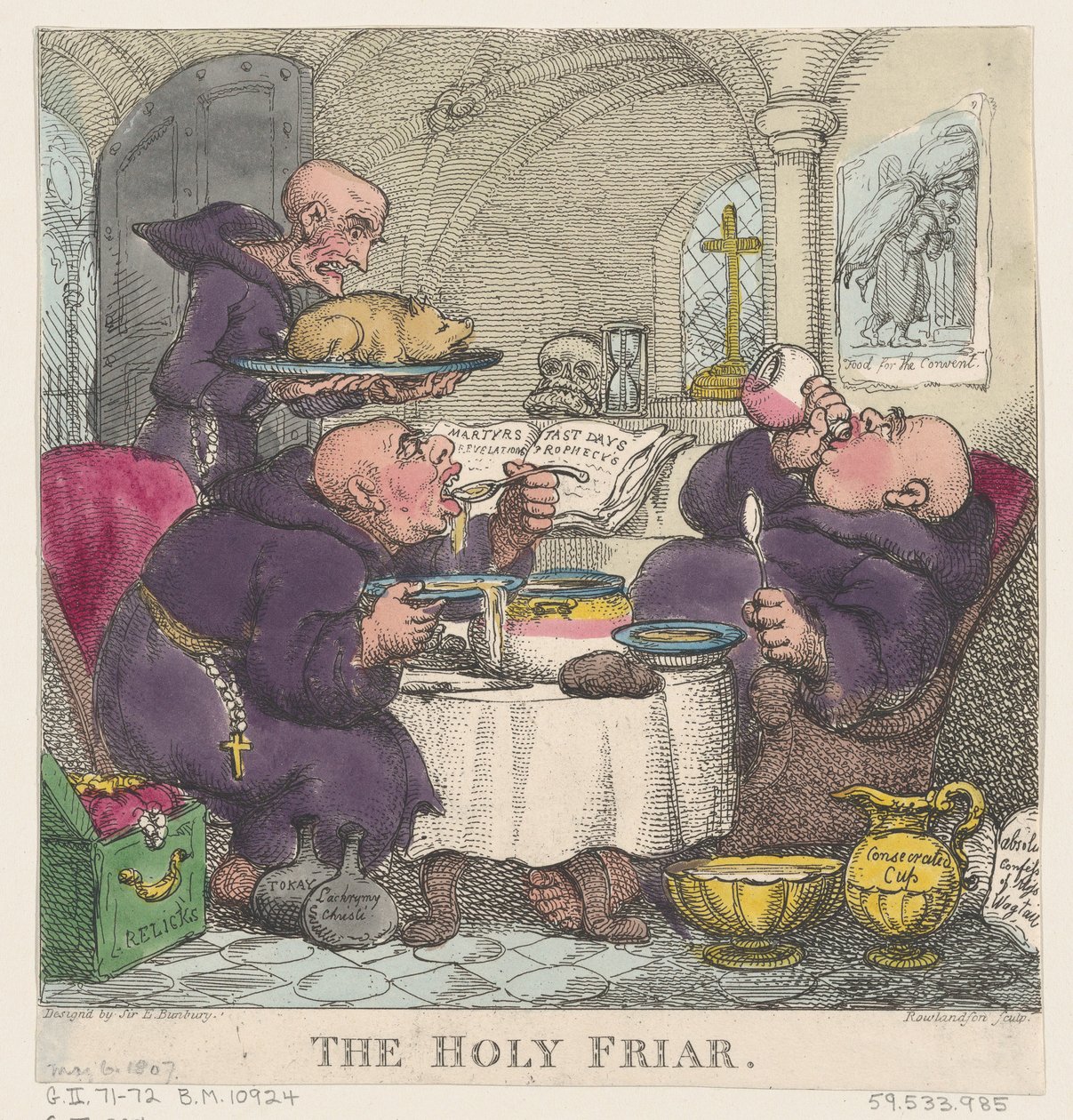 Den hellige bror, 6. maj 1807., 6. maj 1807. af Thomas Rowlandson