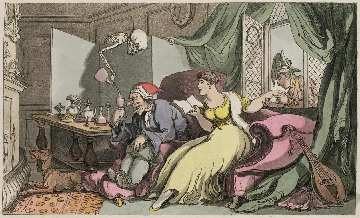 The Honeymoon, illustration fra 