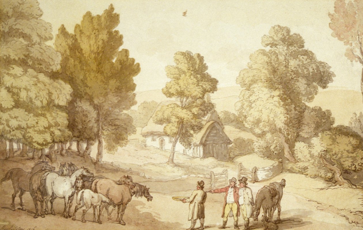 Hestehandleren af Thomas Rowlandson