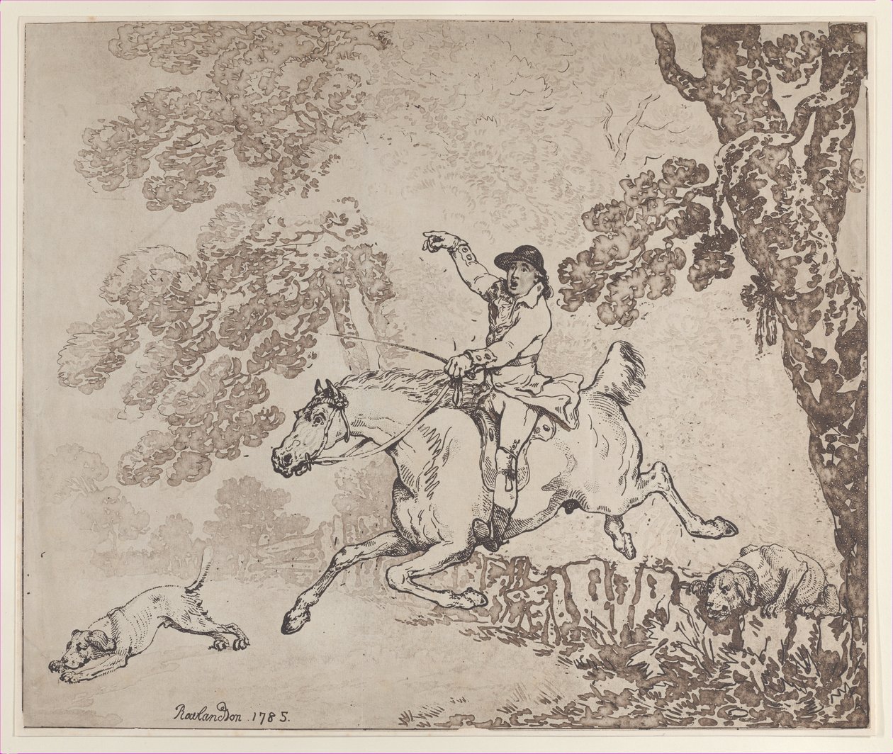 Jægeren, 1785., 1785. af Thomas Rowlandson