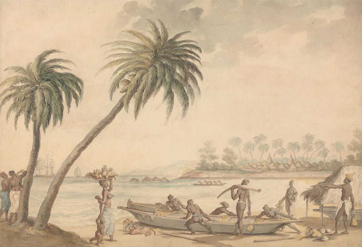 Elfenbenskysten, Vestafrika af Thomas Rowlandson