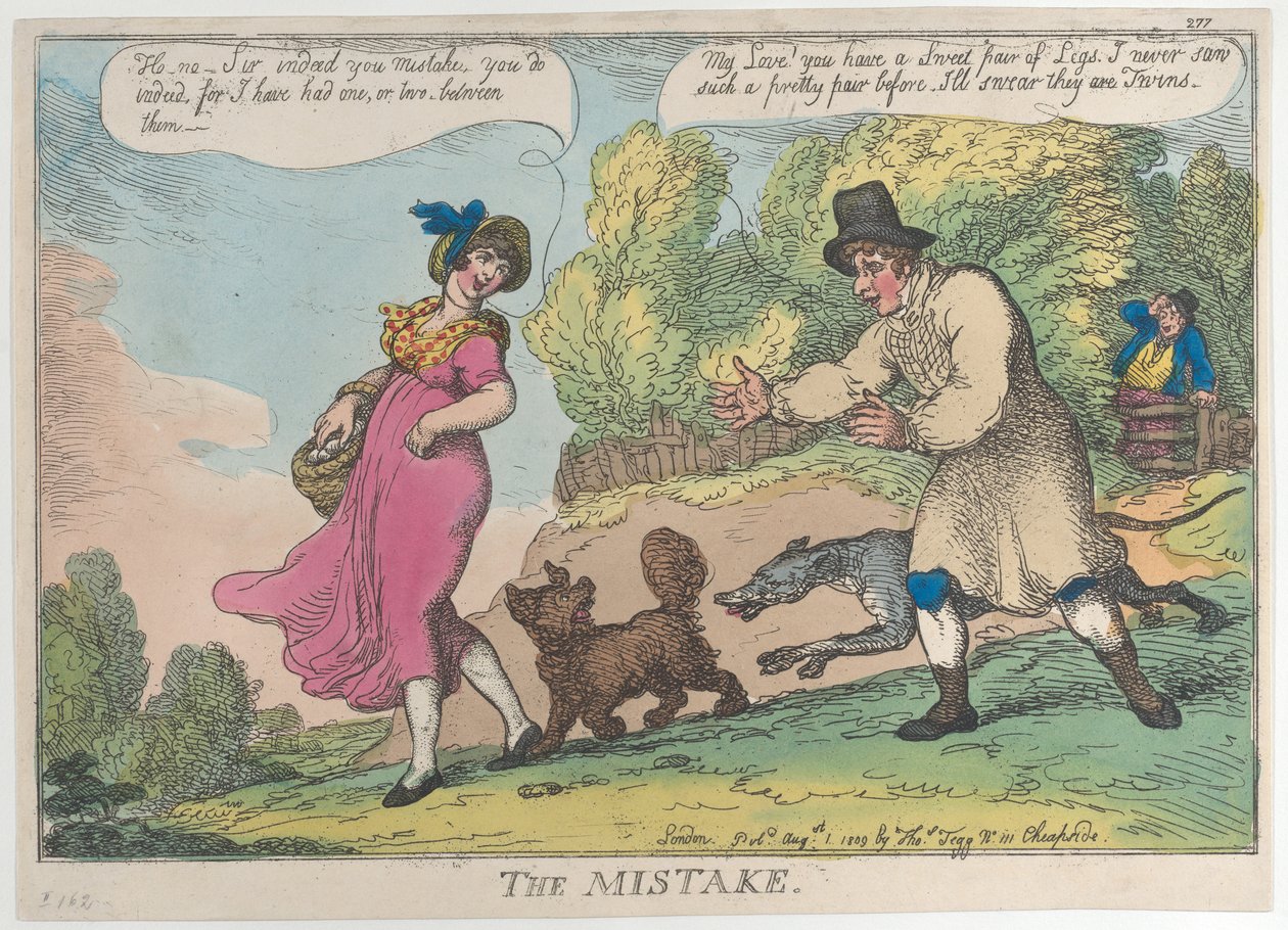 Fejlen, 1. august 1809., 1. august 1809. af Thomas Rowlandson