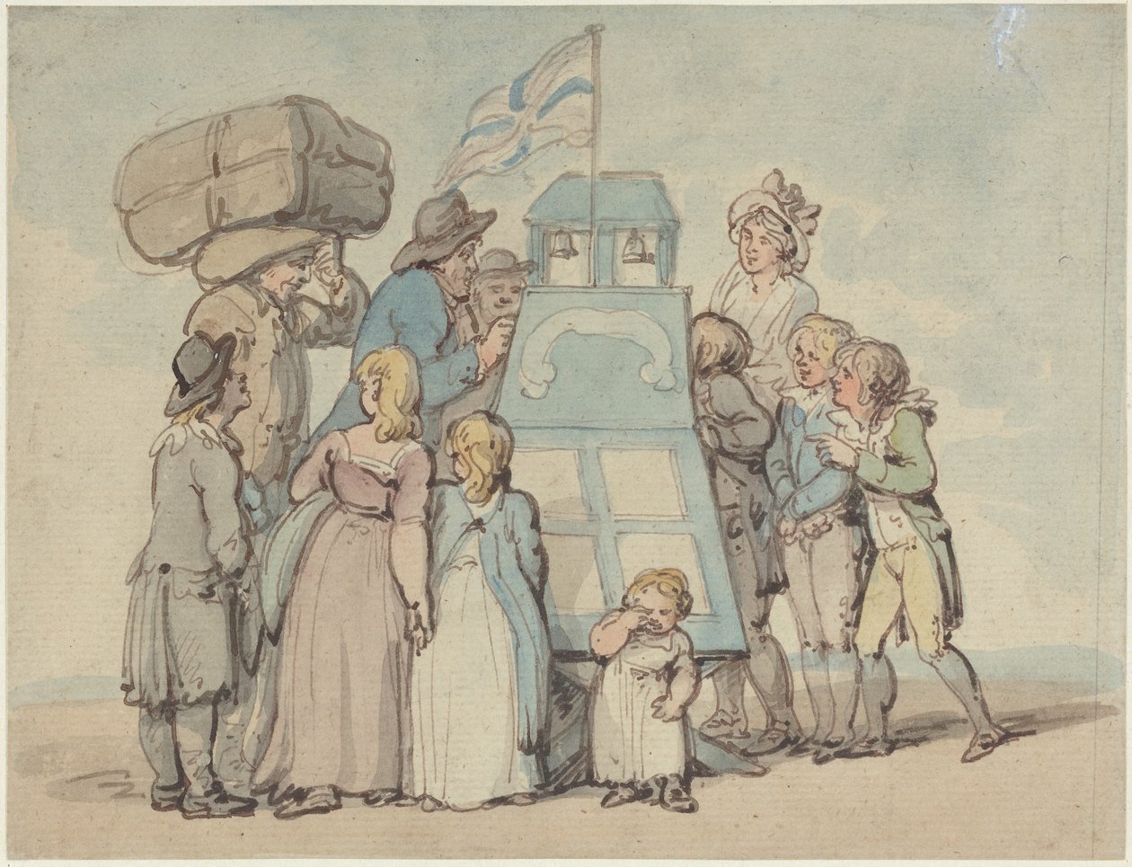 Peep Show af Thomas Rowlandson