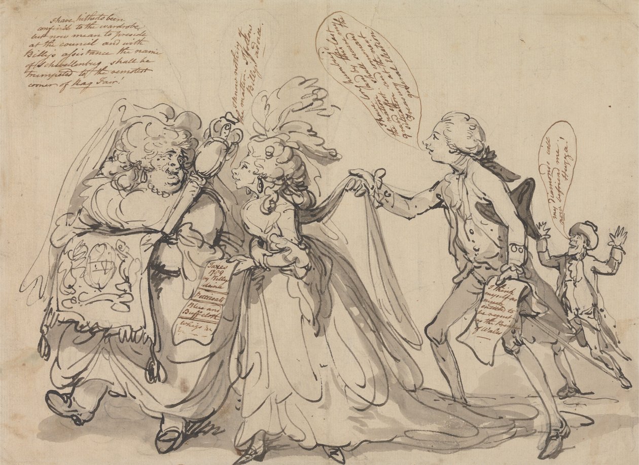 De fremtidsudsigter, der ligger foran os af Thomas Rowlandson