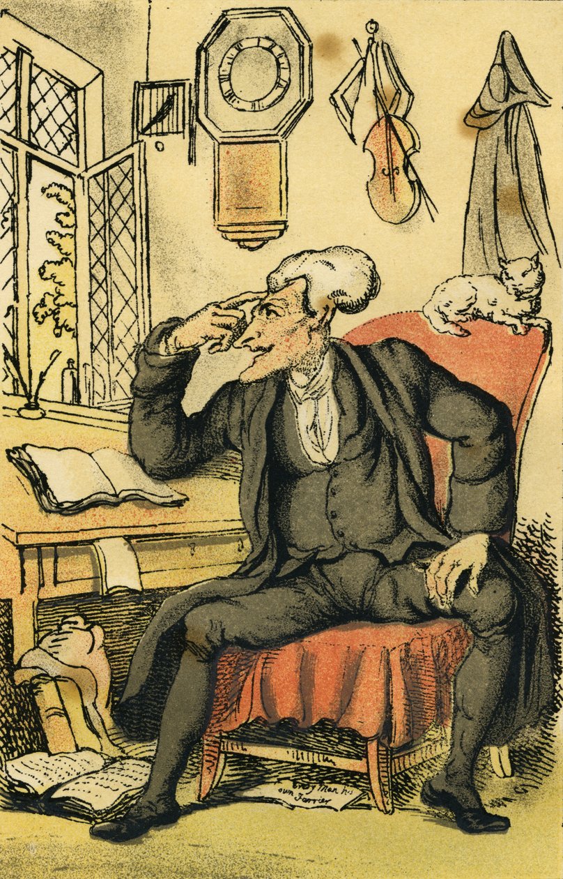 The Reverend Doctor Syntaks af Thomas Rowlandson