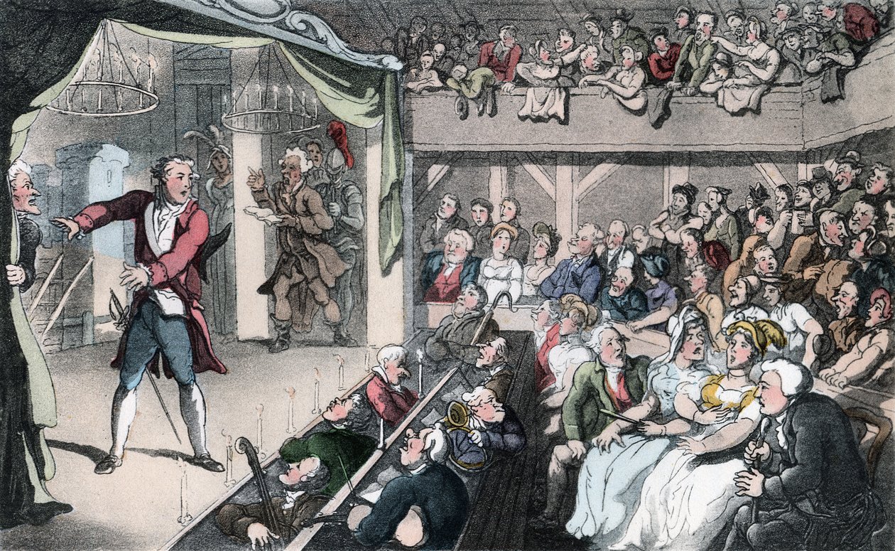 The Stage, illustration fra 