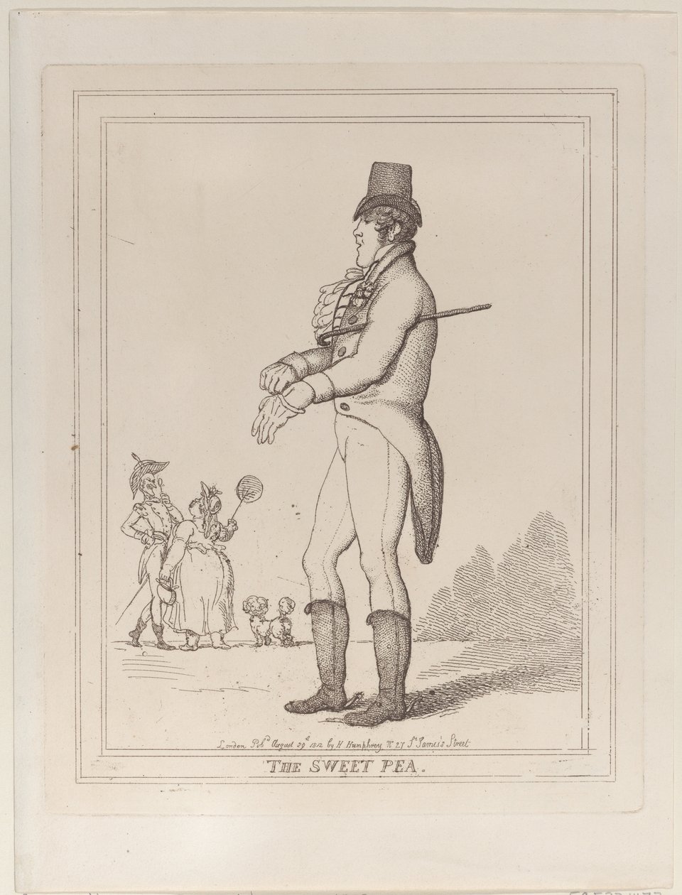 The Sweet Pea, 29. august 1812., 29. august 1812. af Thomas Rowlandson