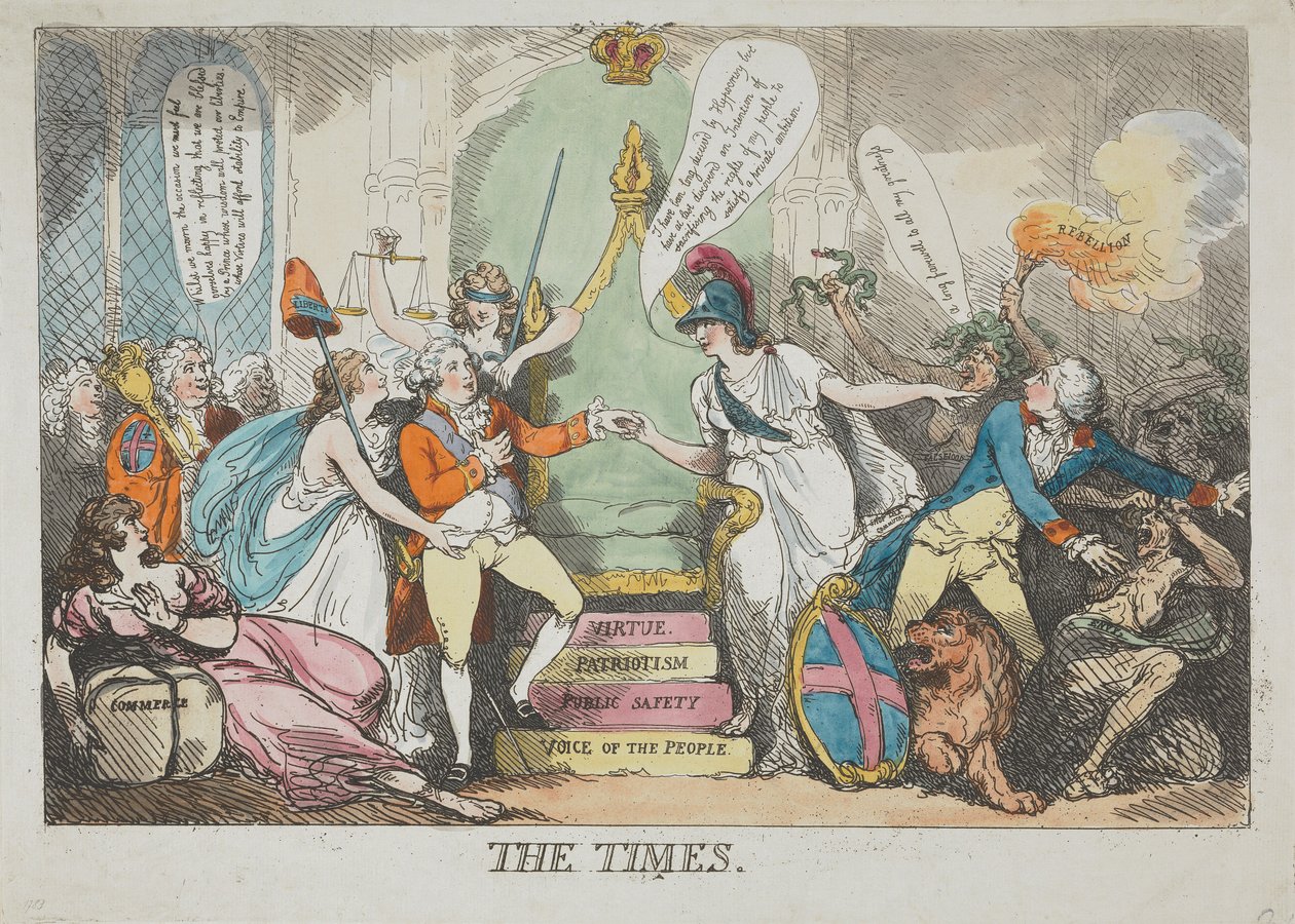 The Times af Thomas Rowlandson