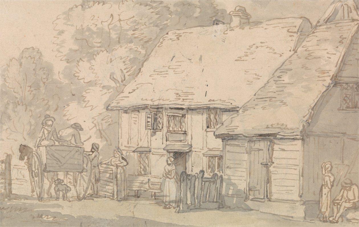 Toldstationen af Thomas Rowlandson