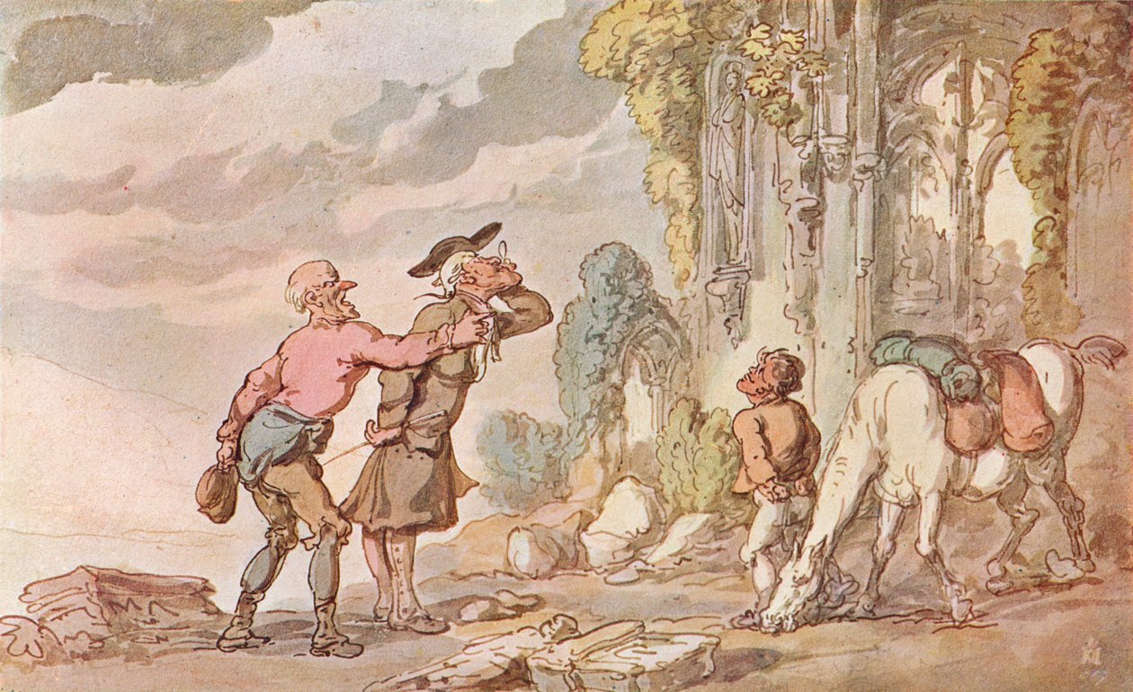 The Tour of Dr. Syntax in Search of the Picturesque, 1800-tallet, 1907 af Thomas Rowlandson