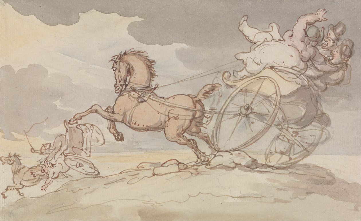 To koncerter i problemer af Thomas Rowlandson