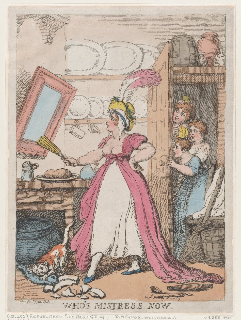 Hvem er elskerinde nu, 4. maj 1811., 4. maj 1811. af Thomas Rowlandson