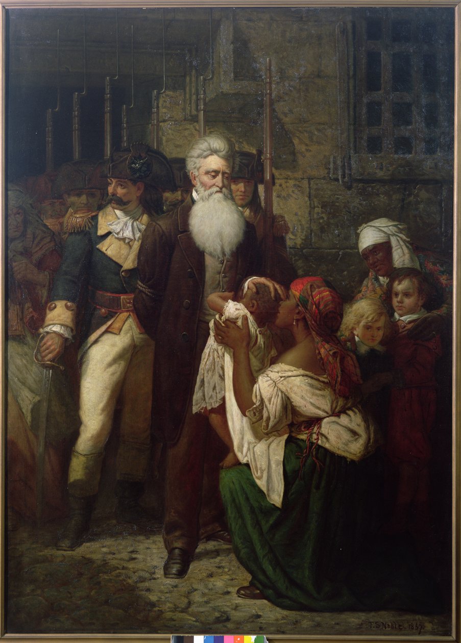 John Browns velsignelse af Thomas Satterwhite Noble