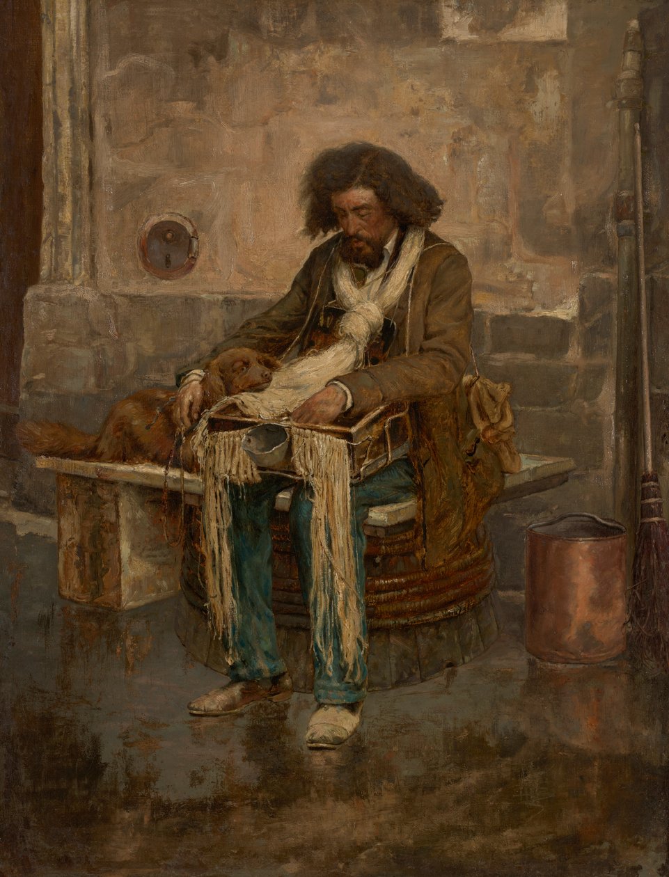 Den blinde mand i Paris af Thomas Satterwhite Noble