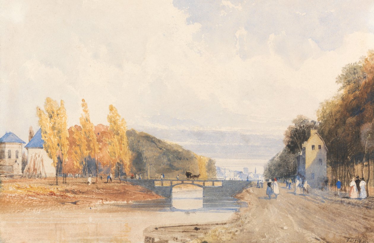 Bruxelles fra Parisvejen af Thomas Shotter Boys