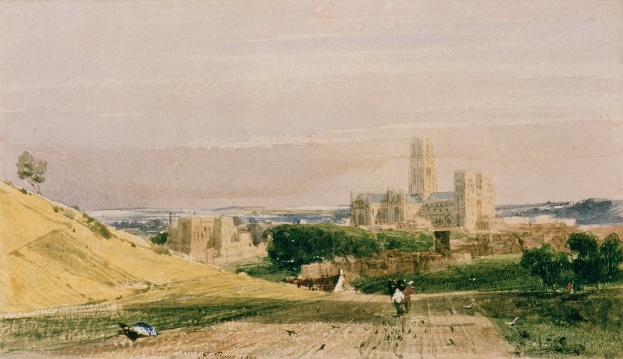 Durham fra Fields af Thomas Shotter Boys