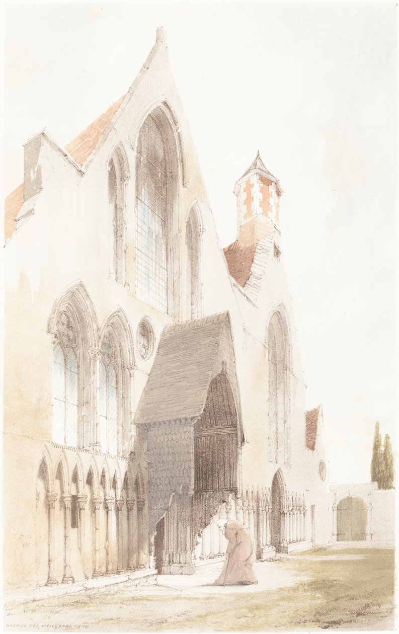 Hospice des Vieillards, Gand af Thomas Shotter Boys