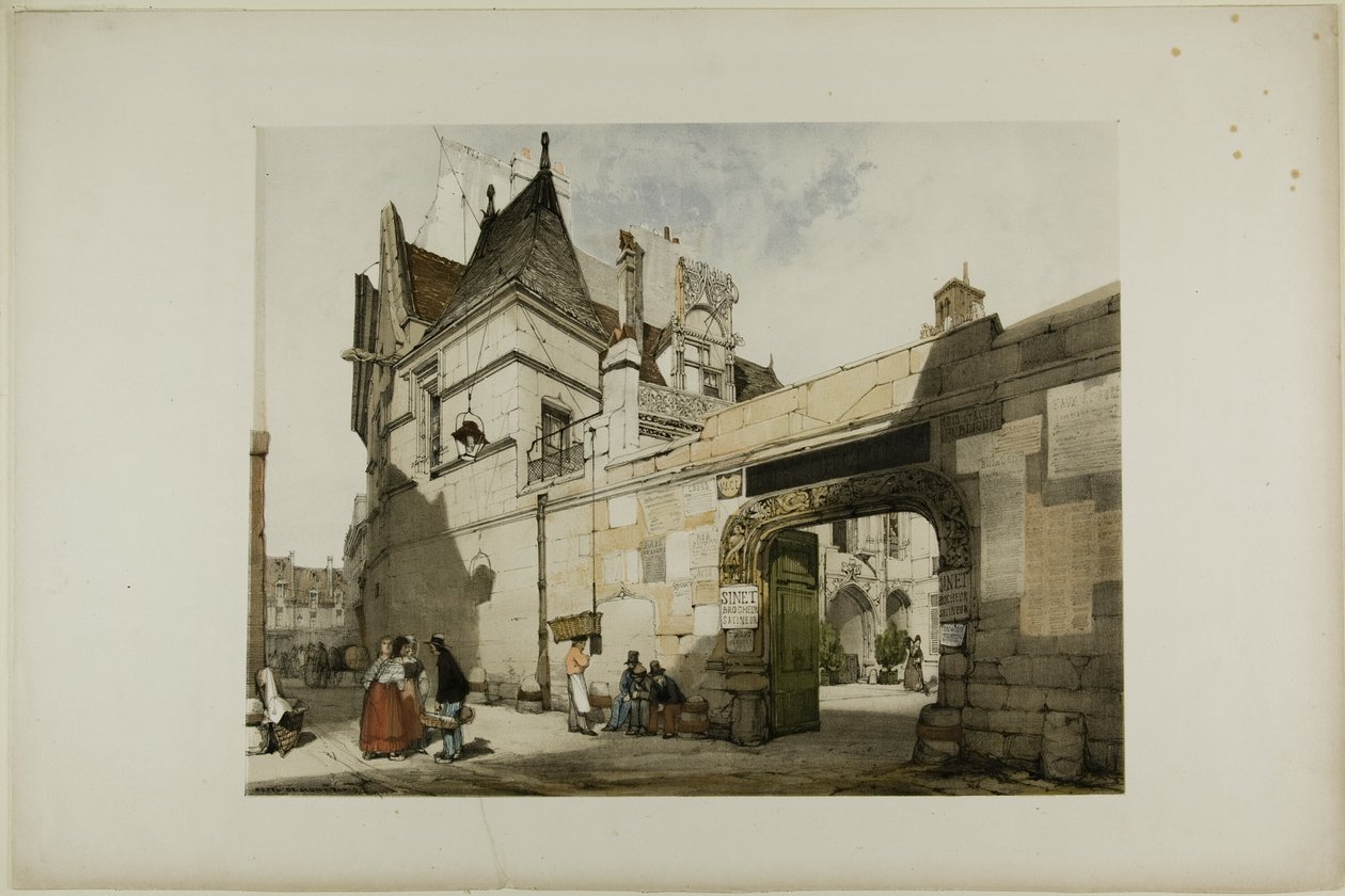 Hotel Cluny, Paris af Thomas Shotter Boys