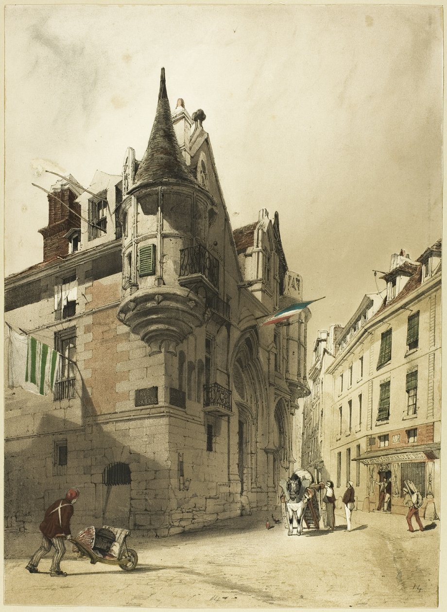 Hotel de Sens, Paris af Thomas Shotter Boys