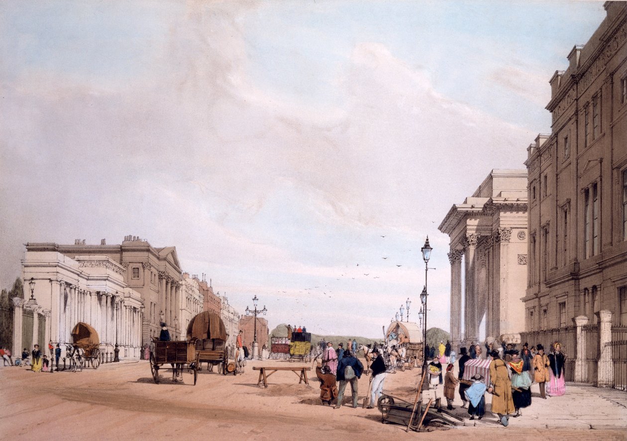Hyde Park Corner, ser ned ad Piccadilly, fra 