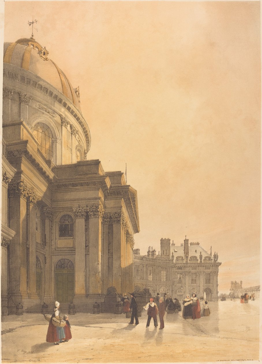 Instituttets kapel, Paris af Thomas Shotter Boys