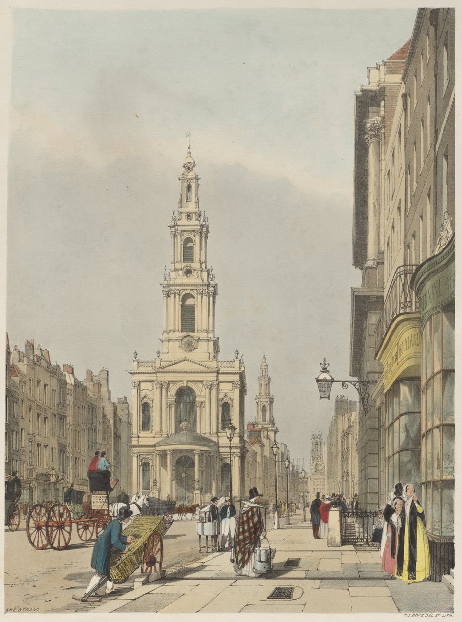 London som det er: The Strand af Thomas Shotter Boys