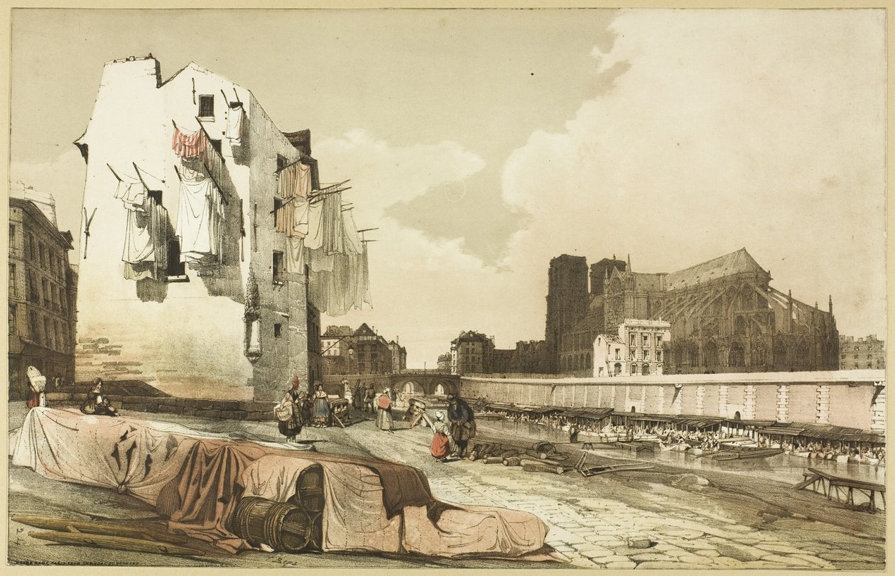 Notre-Dame, Paris af Thomas Shotter Boys
