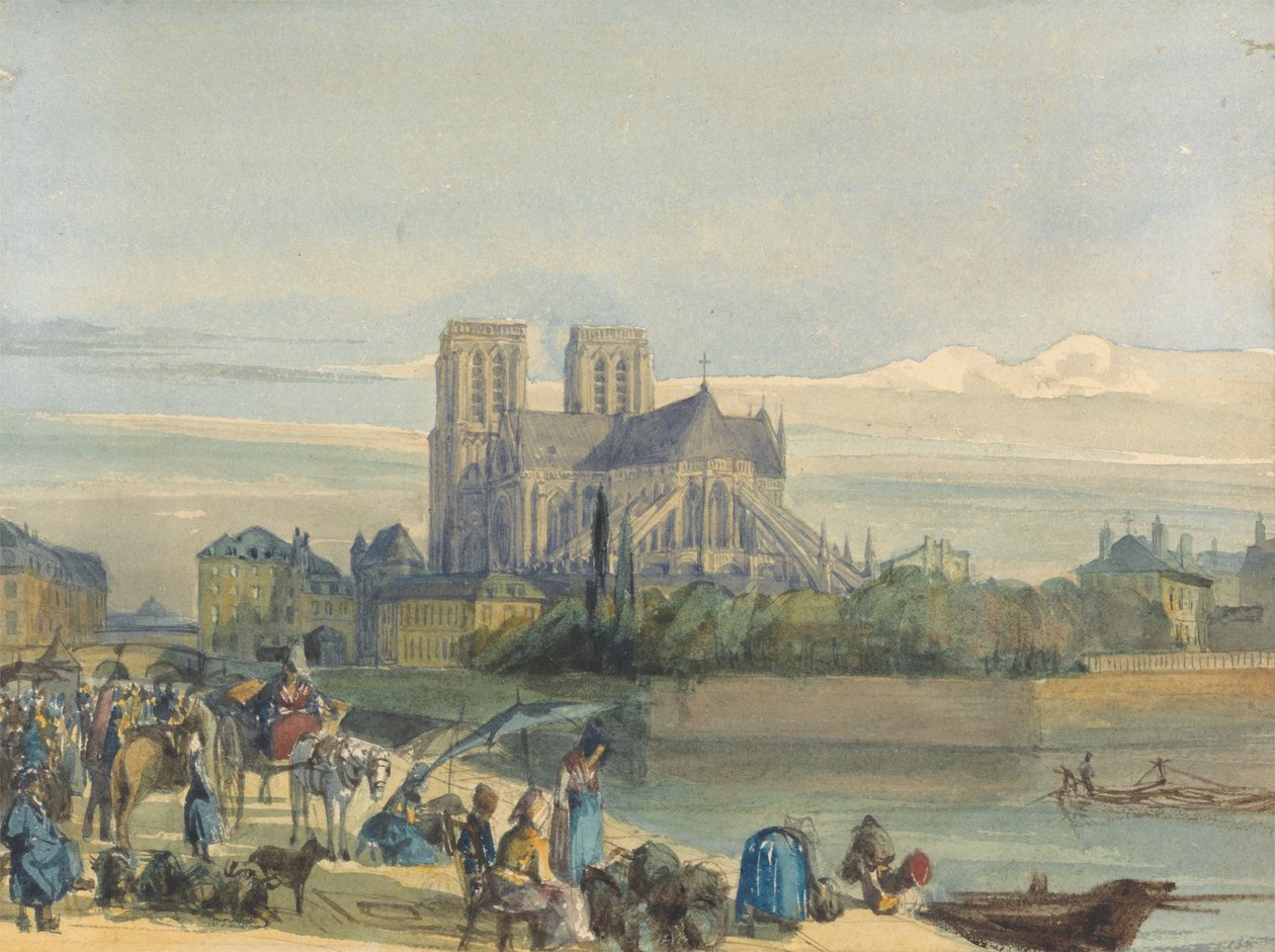 Notre-Dame, Paris af Thomas Shotter Boys