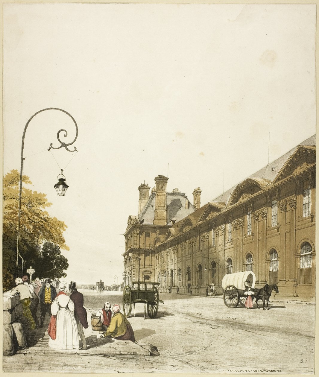 Flora-pavillonen, Tuilerierne af Thomas Shotter Boys