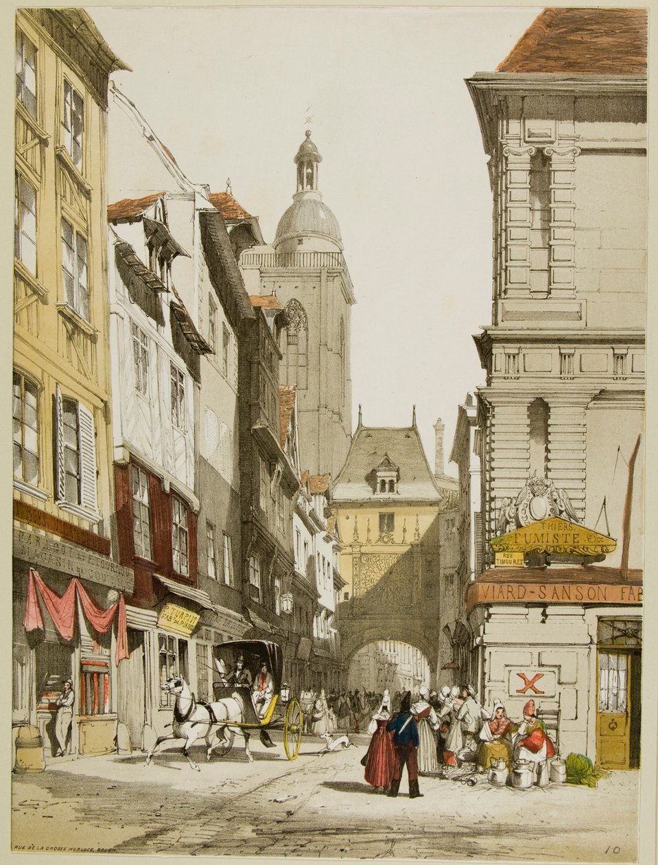 Malerisk arkitektur i Paris, Gent, Antwerpen, Touen osv. af Thomas Shotter Boys
