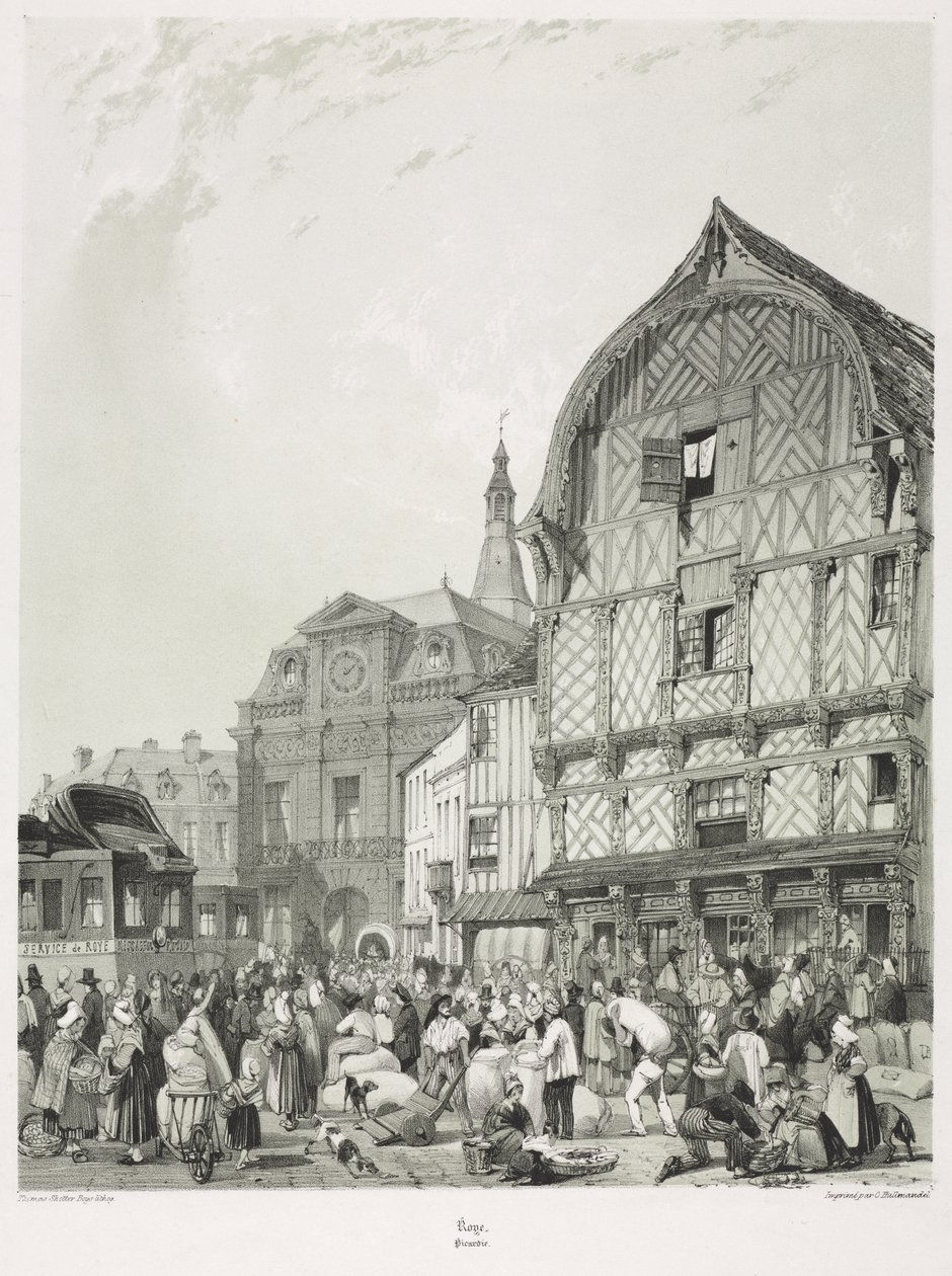 Maleriske og romantiske rejser i det gamle Frankrig, Picardie (bind 2): Roye af Thomas Shotter Boys