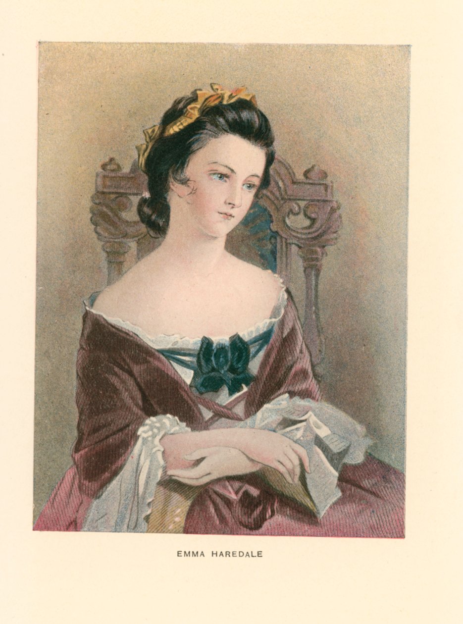 Illustration til Barnaby Rudge (farvelitografi) af Thomas Sibson