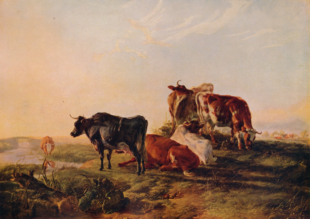 Canterbury Meadows, c1879 af Thomas Sidney Cooper