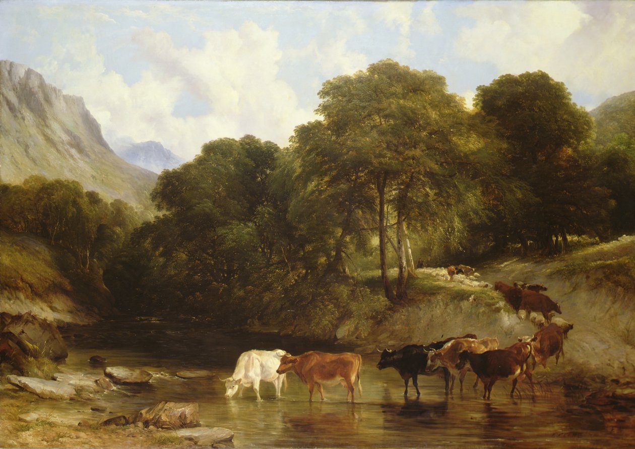 Vandingsstedet af Thomas Sidney Cooper
